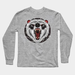 PANDA HEAD Long Sleeve T-Shirt